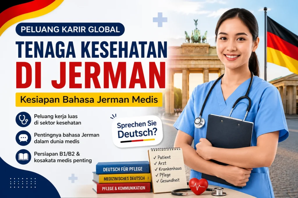 Peluang karir tenaga kesehatan di Jerman dan kesiapan Bahasa Jerman medis